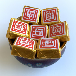 Выдержанный шу пуэр Шань Чень 2003 года кубики 100 г. Photo 3